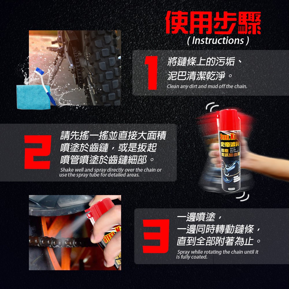 鏈條油上油步驟