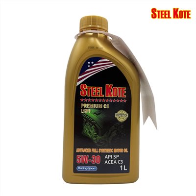 STEEL KOTE 5W-30是符合最新標準的高效能合成機油,能提供出色的清潔能力、更抗磨的引擎保護及省油節能並提升整體效能。